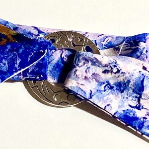 Bracciale in seta stampa floreali