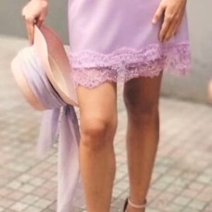 Gonna Classic Satin di Seta