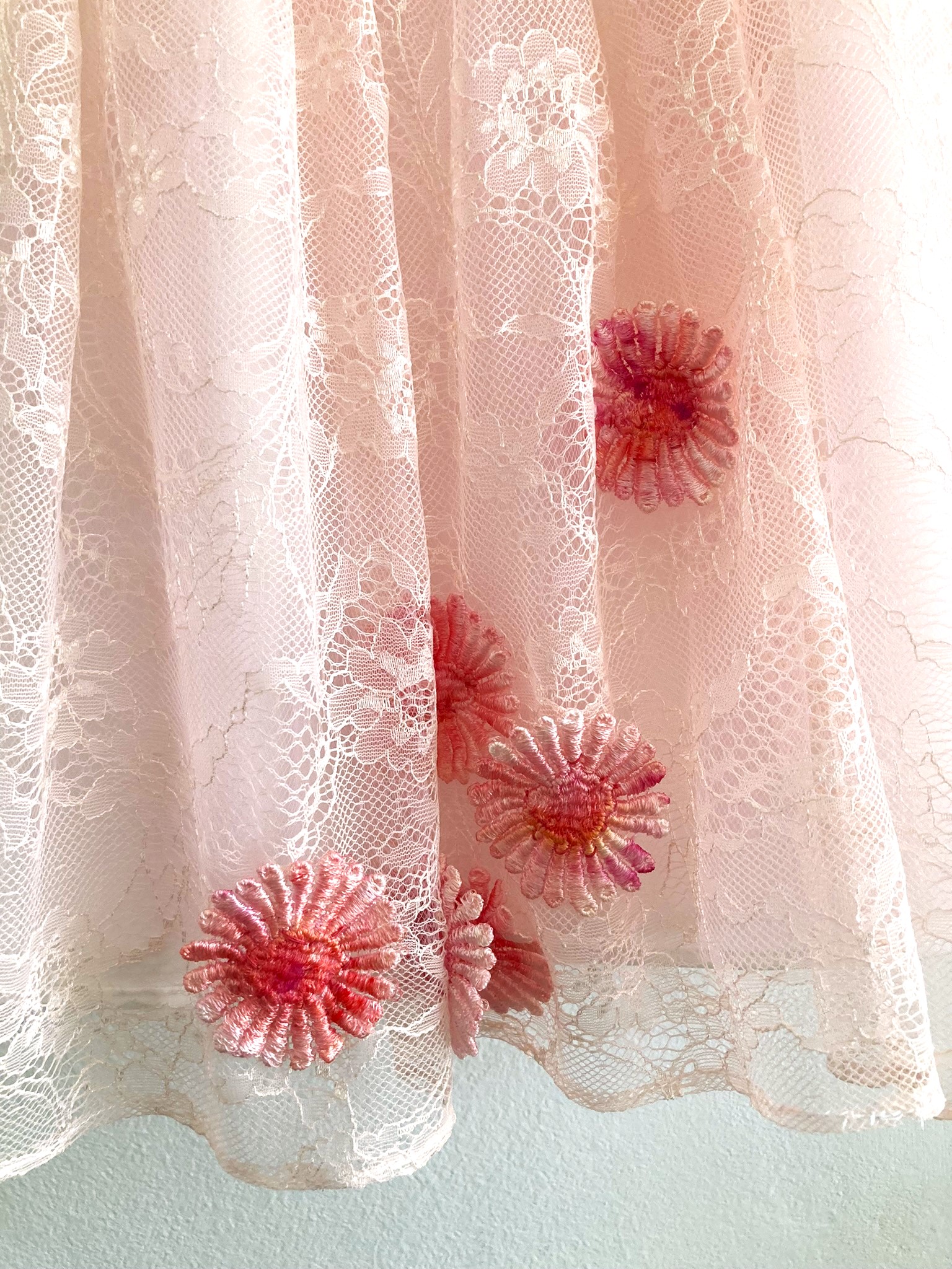 Gonna Floral II Pizzo Dipinto - immagine 4