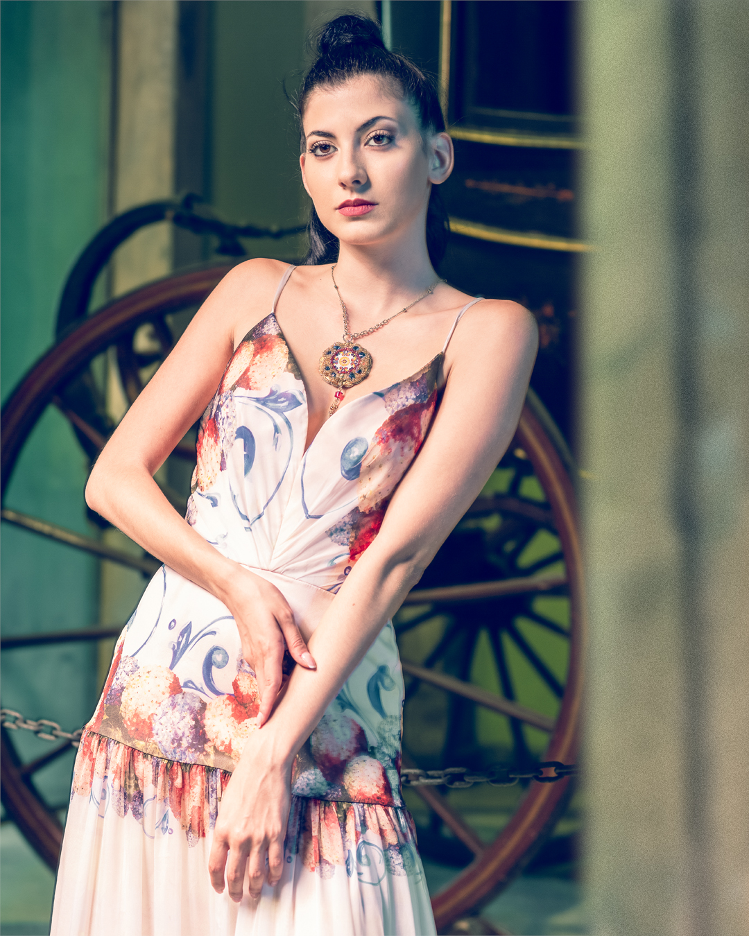 Abito Sky I Chiffon di seta - immagine 5