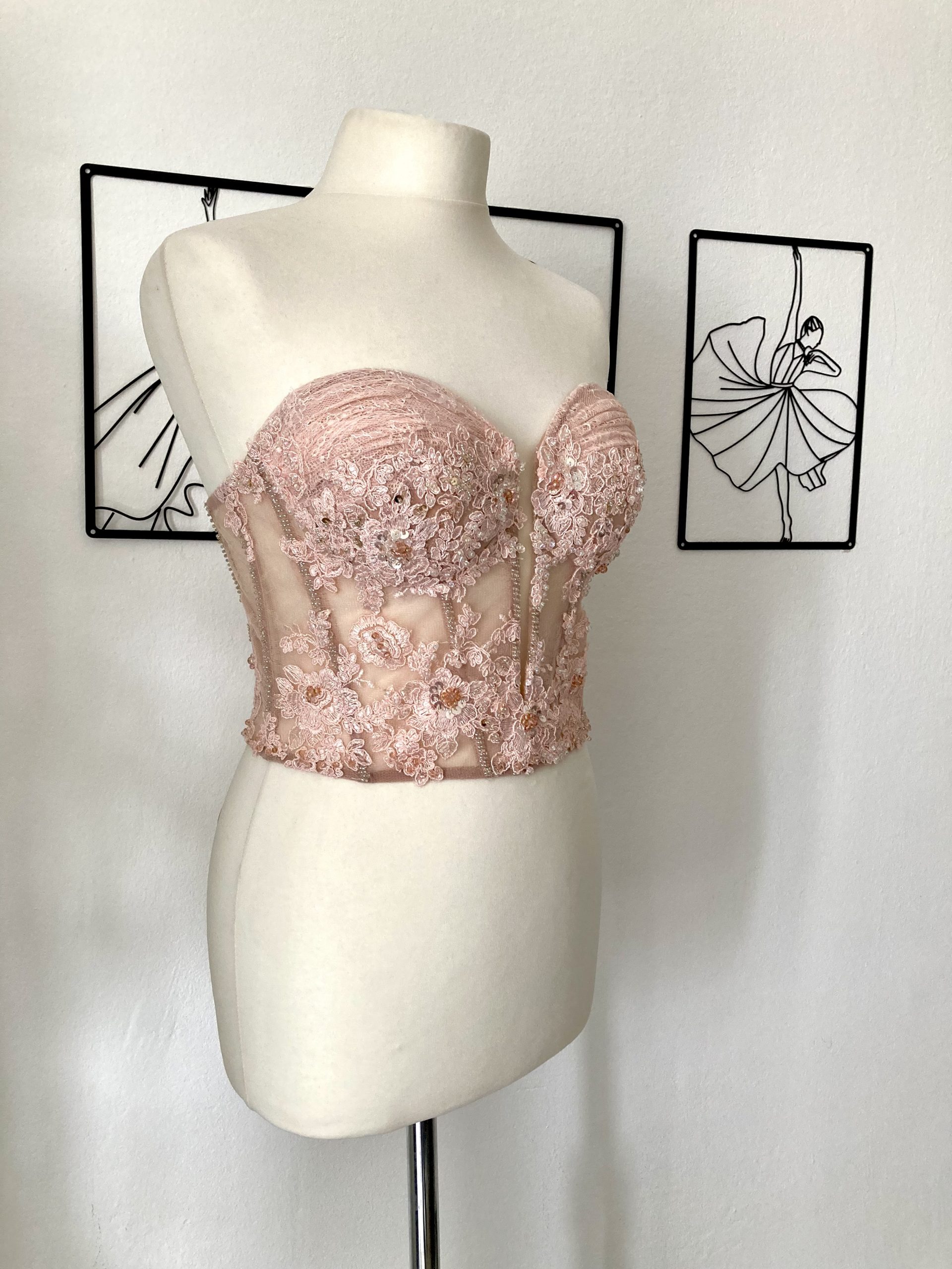 Bustier donna pizzo Incanto - immagine 4