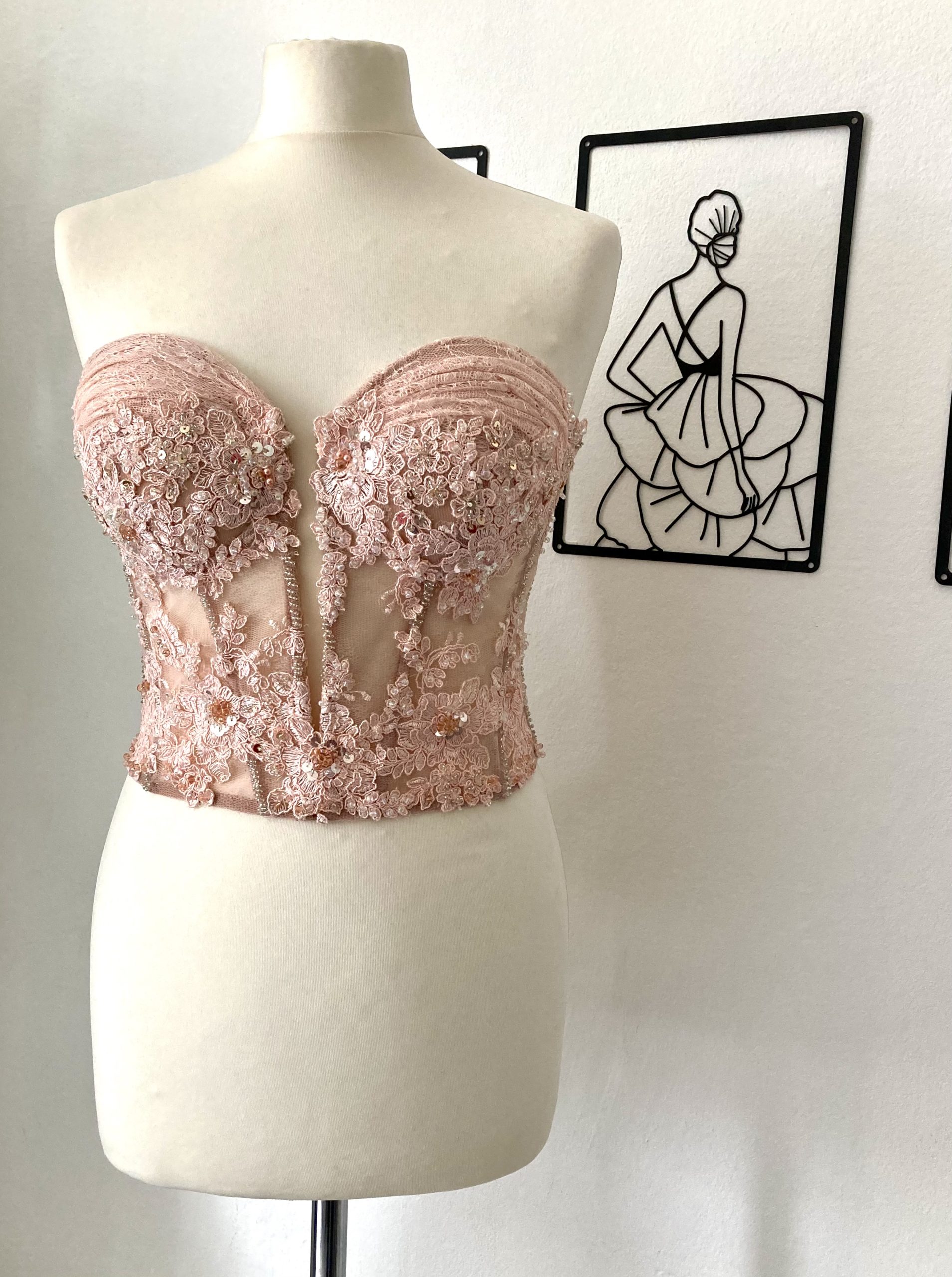 Bustier donna pizzo Incanto - immagine 3