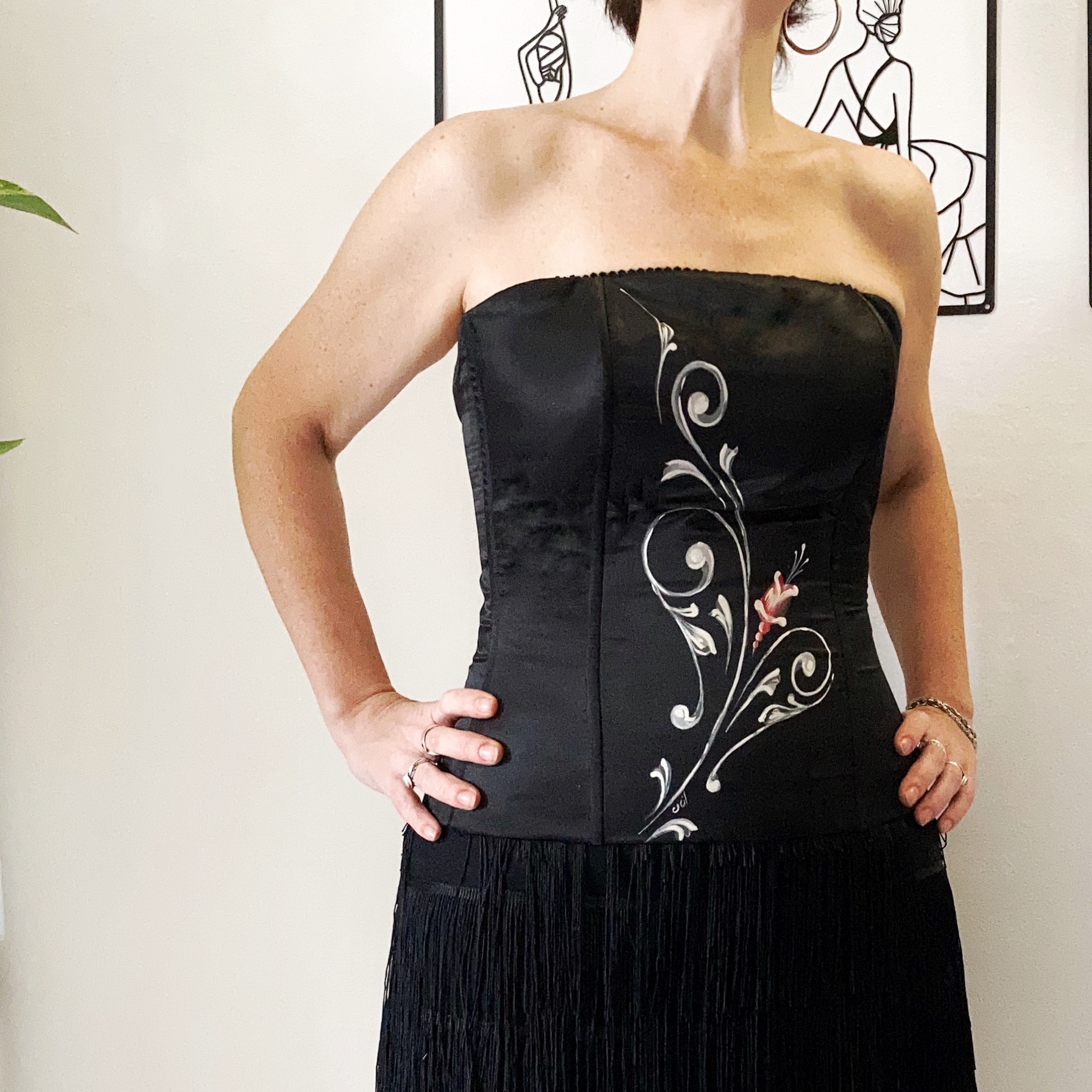 Corsetto donna satin Pasion Porteña - immagine 3