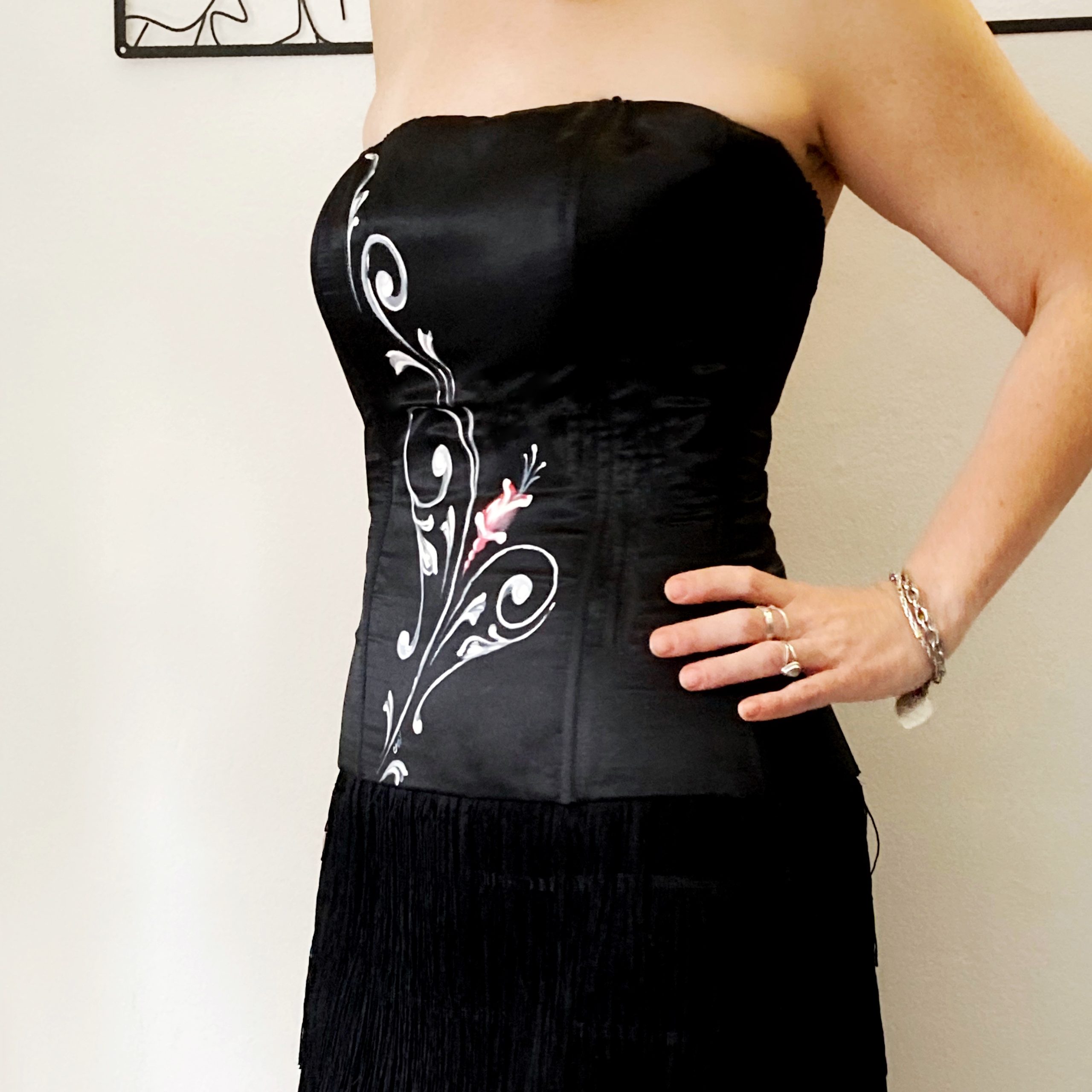 Corsetto donna satin Pasion Porteña - immagine 2