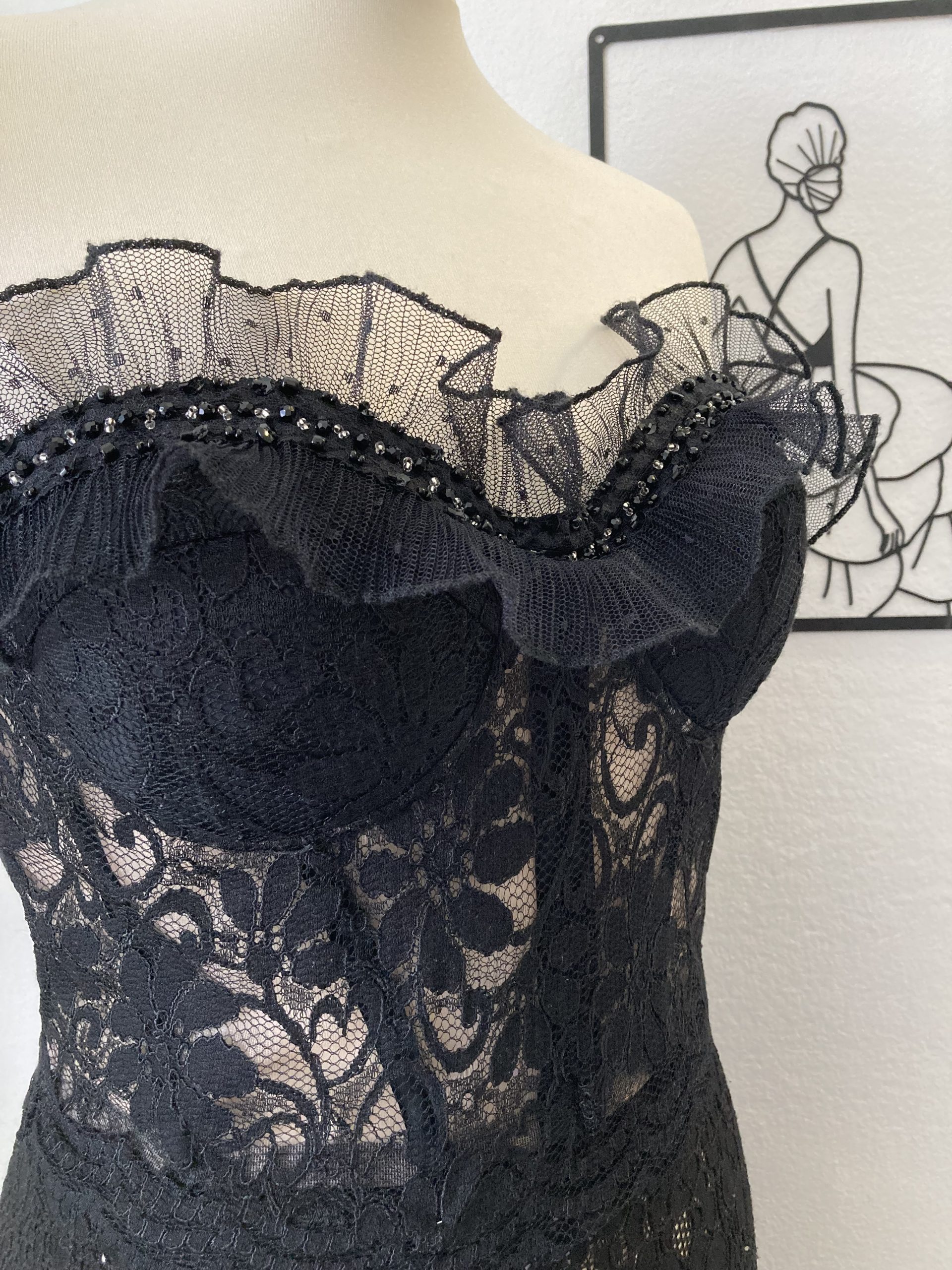 Bustier Tango II in pizzo donna - immagine 2