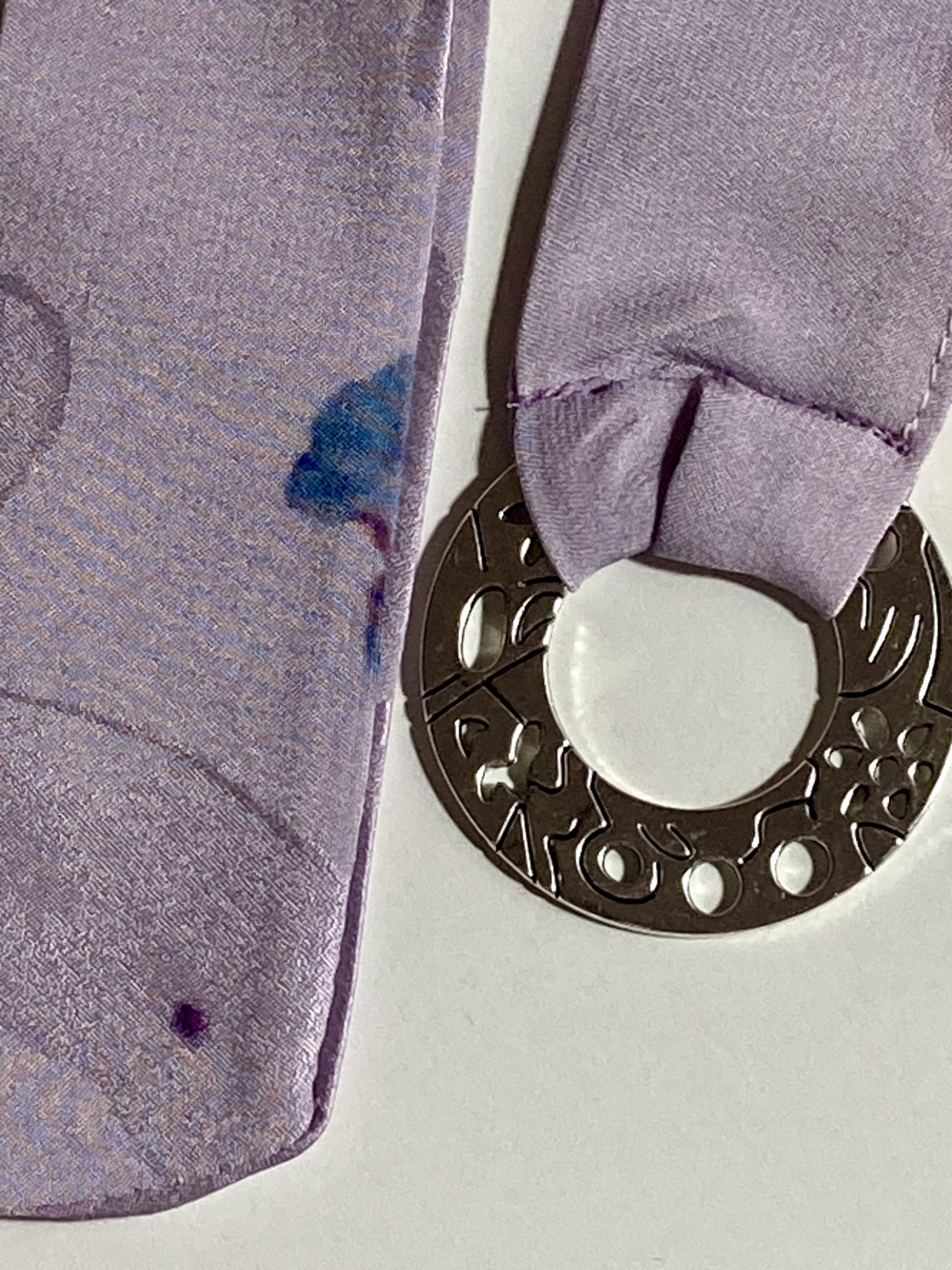 Bracciale in seta stampa floreali Papaveri - immagine 2
